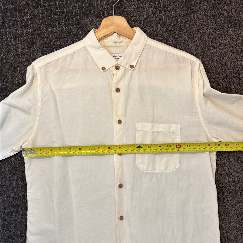 You Must Create Men's Classic White Shirt View 6